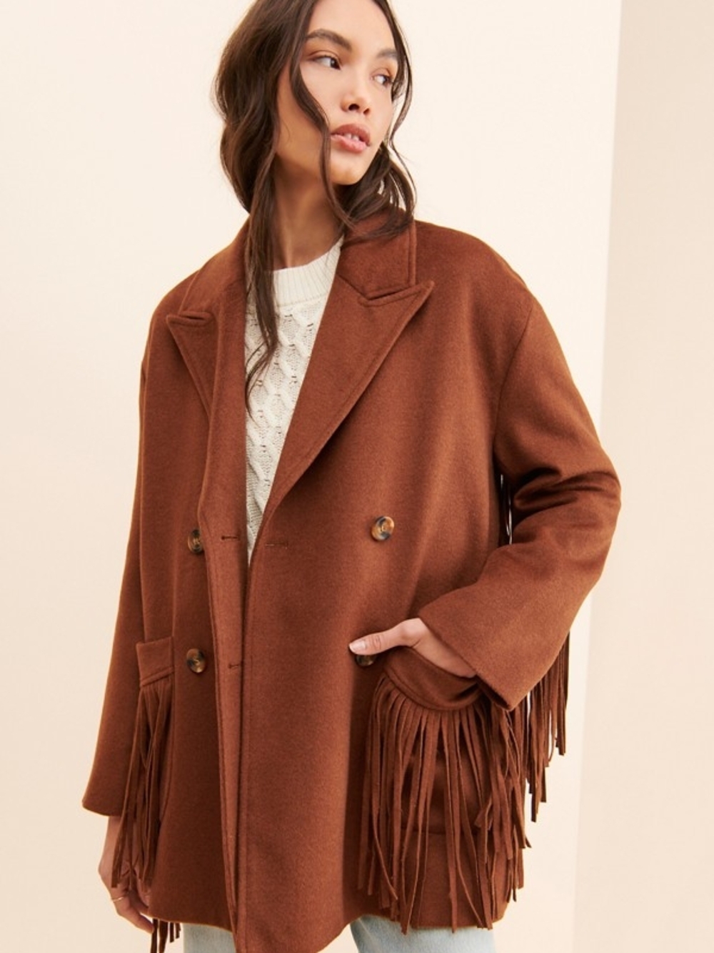 Line & Dot Jenny Wool Blazer Jacket